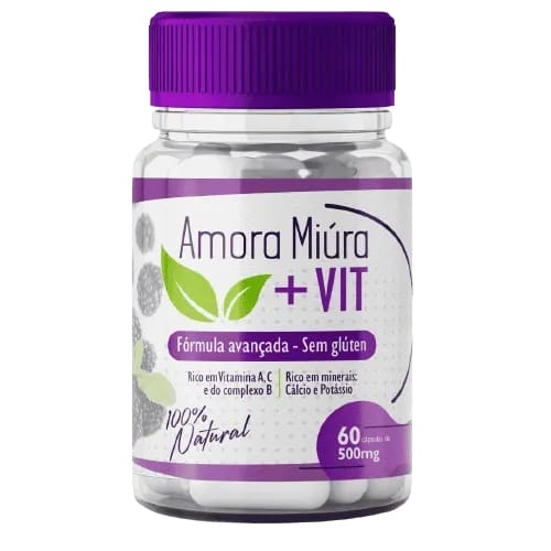 Amora Miúra + Vit suplemento menopausa